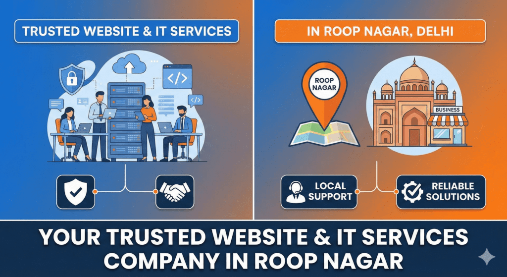 Top IT Services in Roop Nagar | Website Design & More